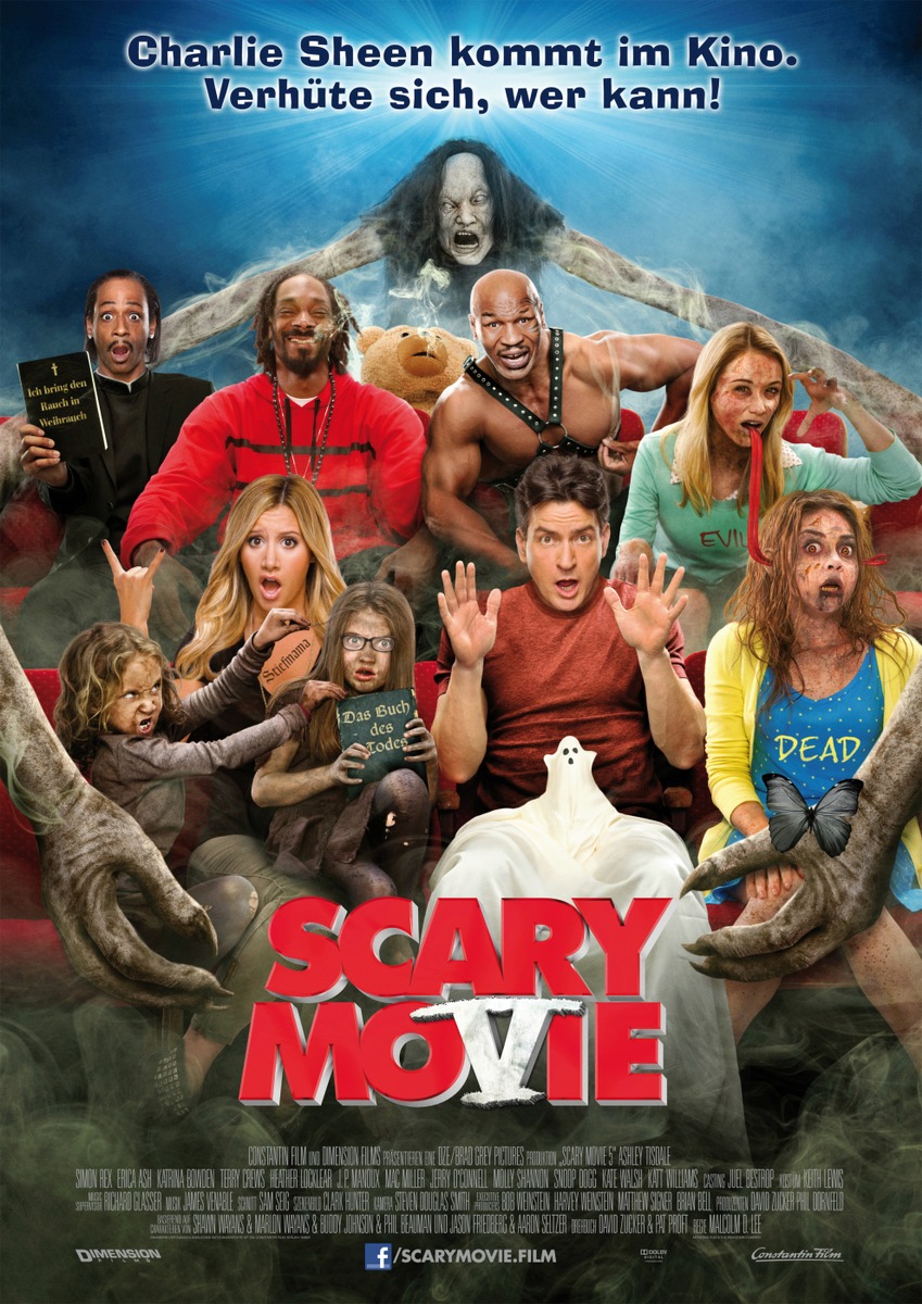 Wochenendliebe: Charlie Sheen ist gekommen - natürlich auf Platz 1! / &quot;SCARY MOVIE 5&quot; erobert die Spitze der Kinocharts