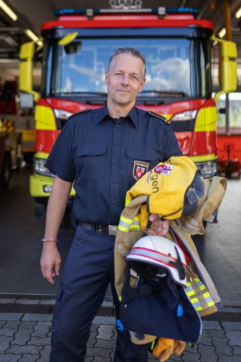 FW Ratingen: Bekanntes Gesicht zurück - Neuer Leiter der Feuerwehr Ratingen