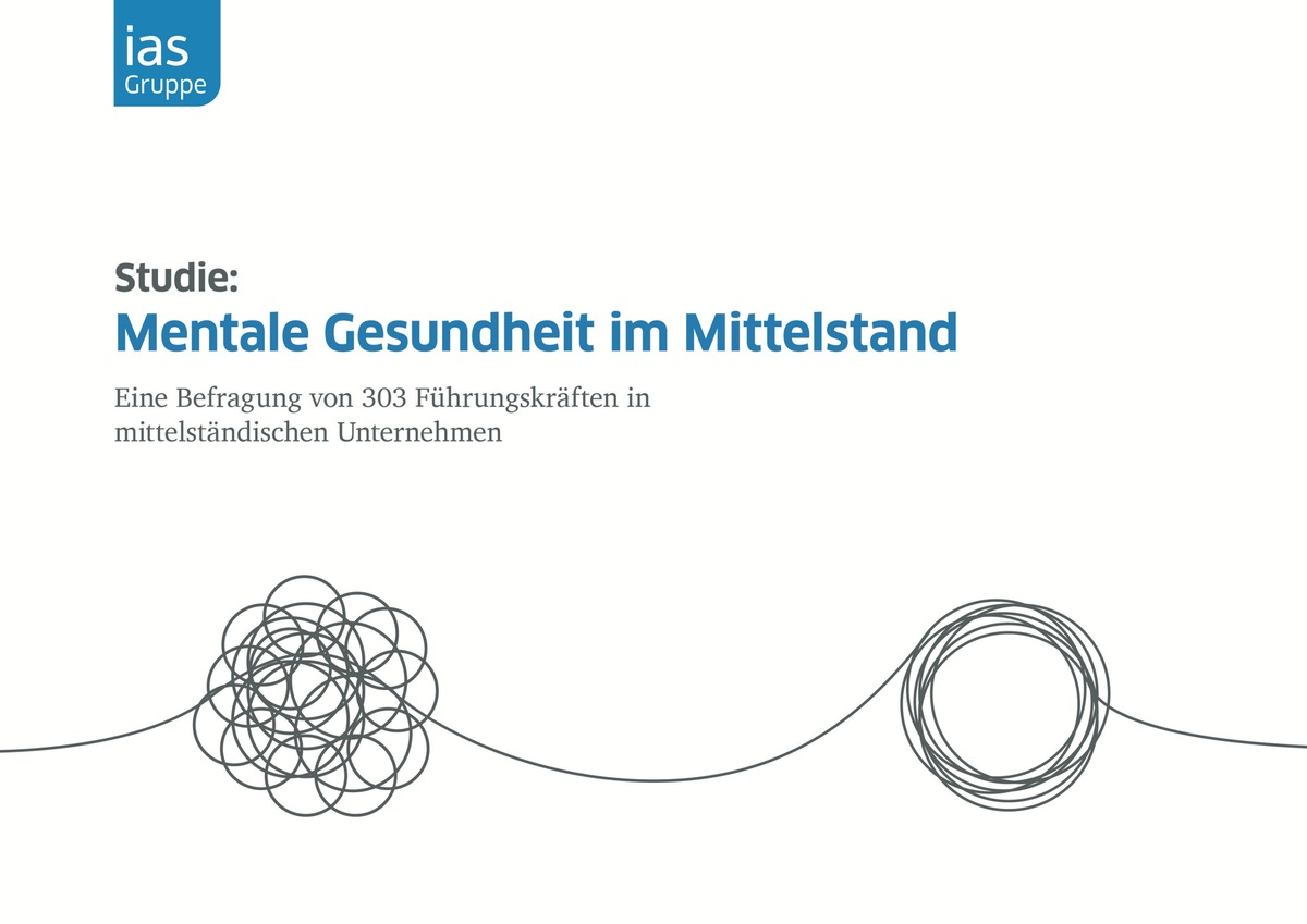 Wie mental healthy startet der Mittelstand in ein herausforderndes Geschäftsjahr 2025? / Jede zweite Führungskraft nimmt Zunahme psychischer Belastungen wahr