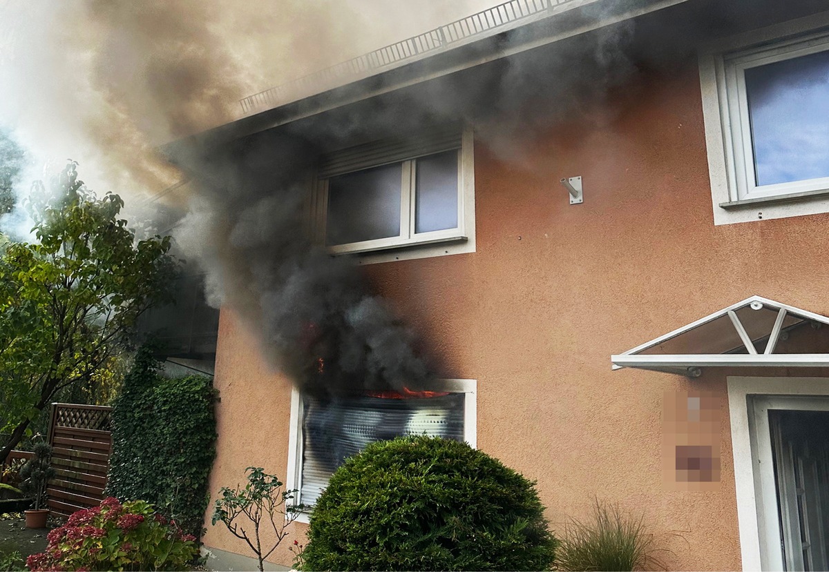 KFV Bodenseekreis: Wohnungsbrand in Bermatingen