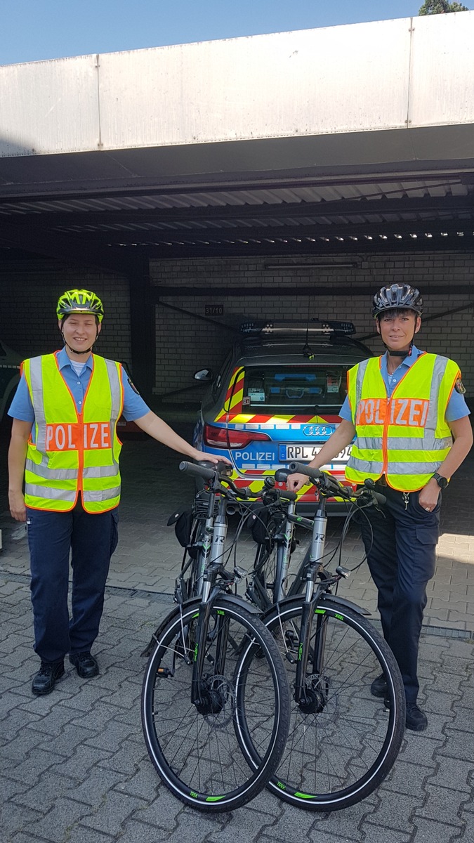 POL-PDLU: Stadtradeln des Seniorenbeirates wird durch eine Fahrradstreife der Polizeiwache Maxdorf begleitet