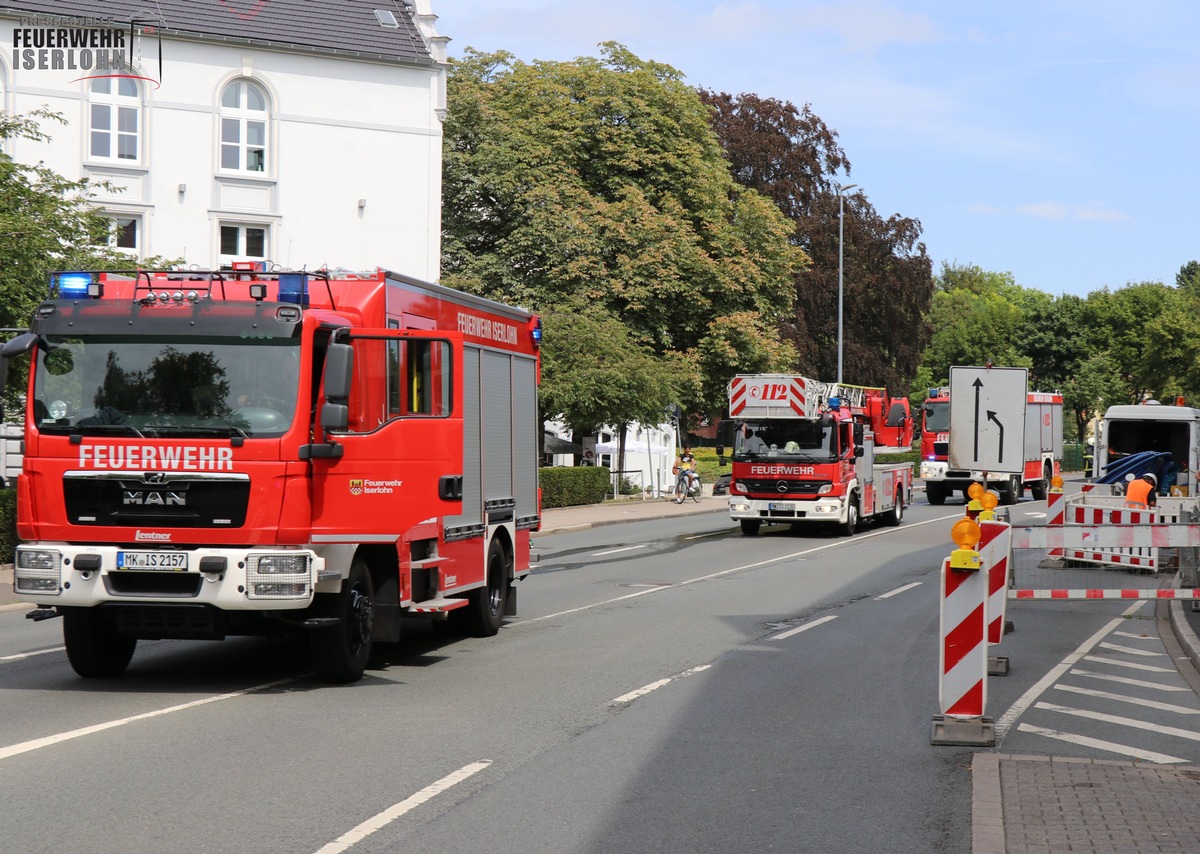 FW-MK: Brand im Hinterhof