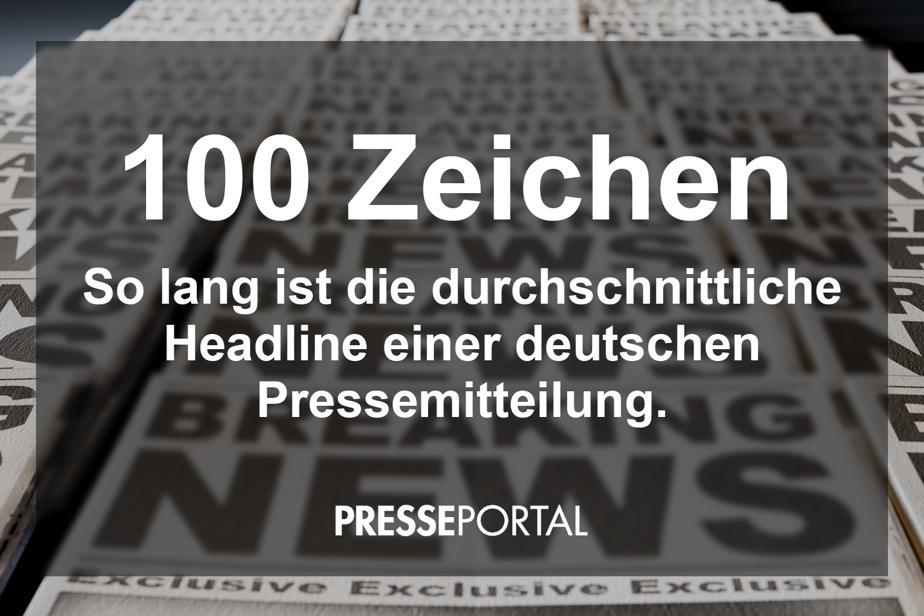 BLOGPOST: Länge der Headline einer Pressemitteilung: 100 Zeichen