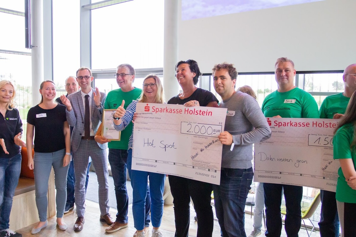 Nachhaltigkeit und Digitalisierung: Sieg beim &quot;Hackathon&quot;