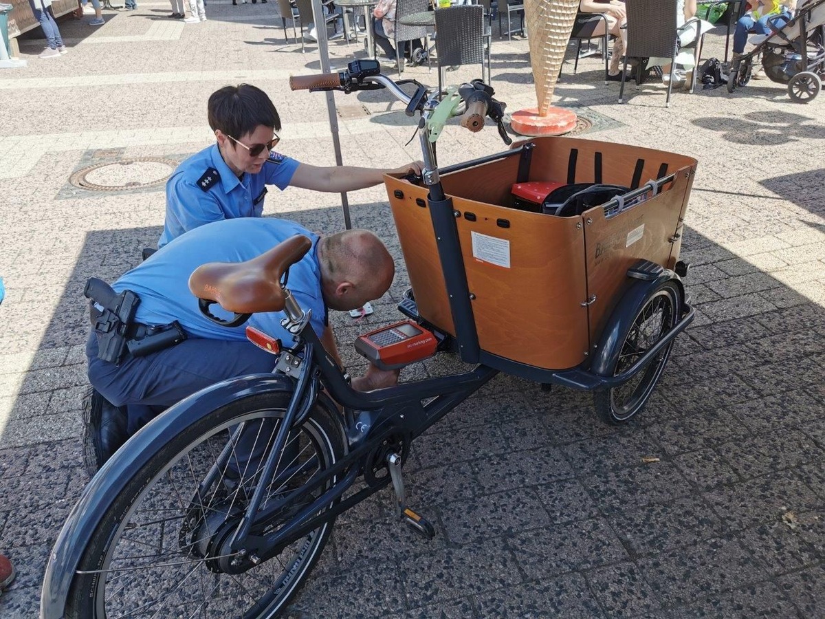 POL-KB: Korbach -Fahrradcodierung der Polizei sehr begehrt, Tipps zum Schutz vor Fahrraddiebstahl, jetzt mit Bild