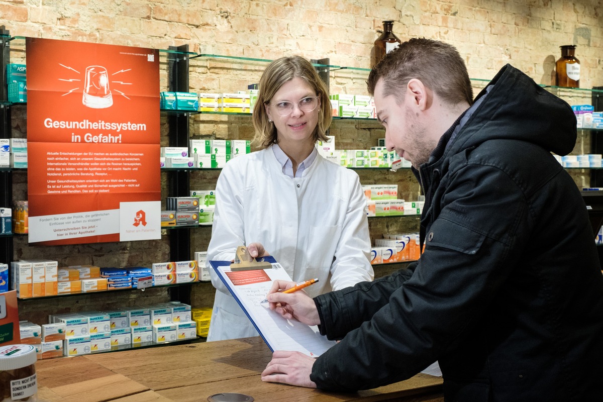 Unterschriftenaktion in Apotheken beginnt