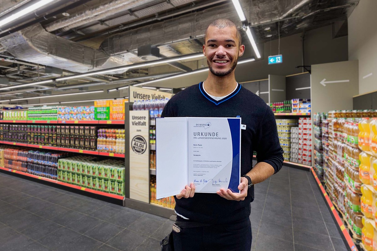 Top-Noten für ALDI SÜD Azubis