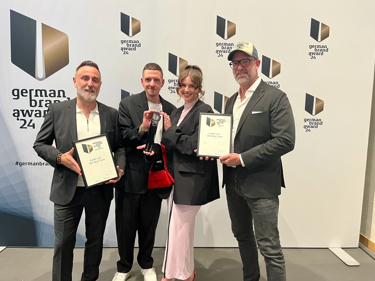 Pets Nature gewinnt mit der Marke Lucky Lou German Brand Award 2024