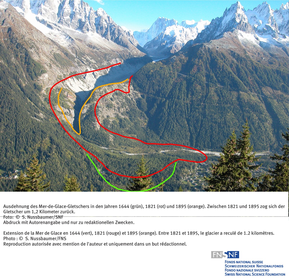 FNS: Image du mois janvier 2008: Analyser des tableaux pour étudier le climat