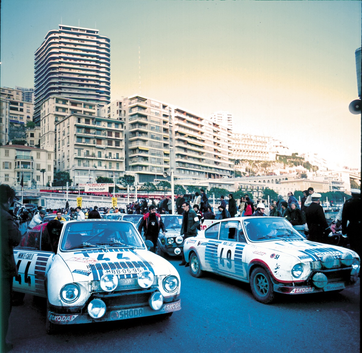 Vor 40 Jahren: Klassen-Doppelsieg für den SKODA 130 RS bei der Rallye Monte Carlo (FOTO)