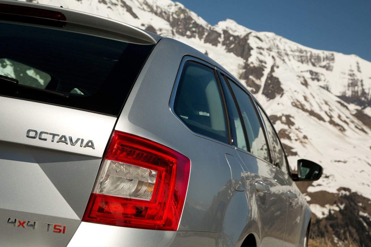 Octavia Combi 4×4: Kraft auf allen Vieren (BILD)