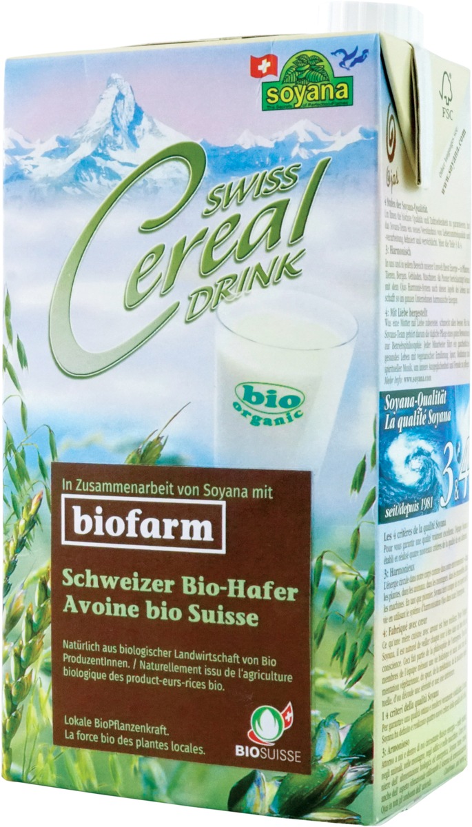 Schweizer BioVegi-Pionier Soyana lancierte den ersten Schweizer Bio-Haferdrink