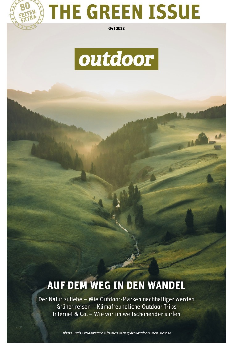 Das Magazin outdoor blickt hinter die Kulissen: Wie nachhaltig ist Funktionskleidung? Plus: Der perfekte Regenschutz