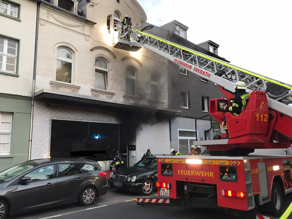 POL-ME: Brand in einem Nagelstudio an der Kirchstraße - Erkrath - 2007128