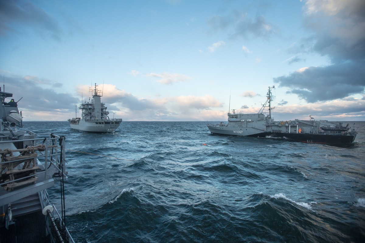 Minenjagd an der Nordflanke - Acht Ostseemarinen gemeinsam ins Baltikum