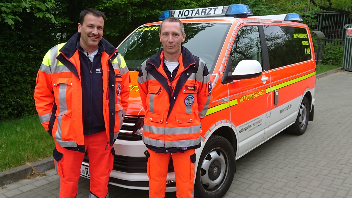 RKiSH: Neues Verlegungsarzteinsatzfahrzeug (VEF) im Dienst