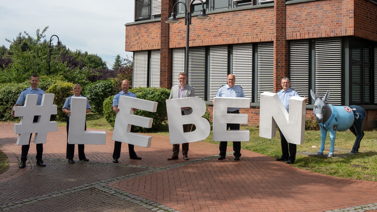 POL-WES: Kreis Wesel - #LEBEN Verkehrssicherheitskampagne macht halt in der Kreispolizeibehörde Wesel