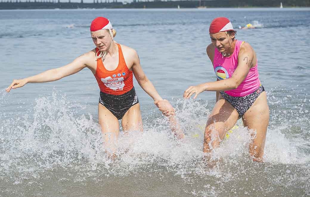 DLRG Trophy: Rettungssportler aus Halle-Saalekreis siegen am Großen Goitzschesee