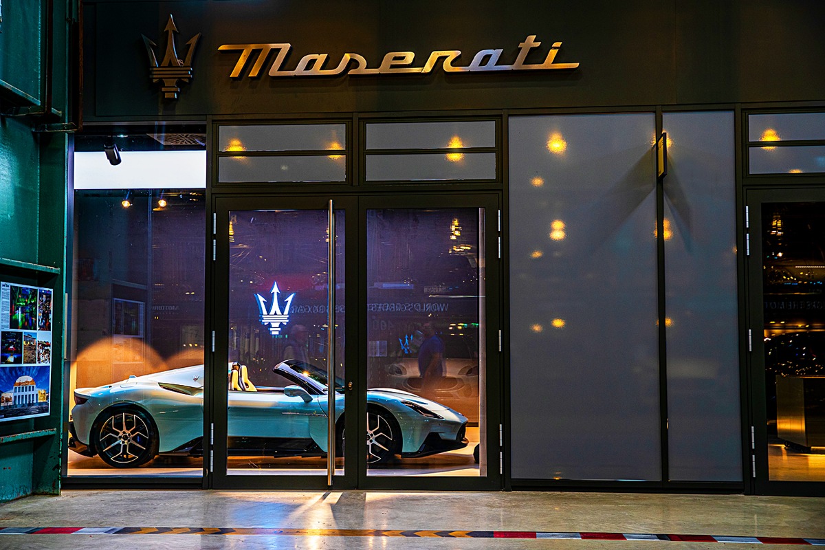 Maserati hat nun einen neuen Showroom in München
