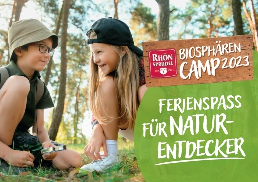 Pressinformation: Anmeldestart für das RhönSprudel Biosphären-Camp 2023