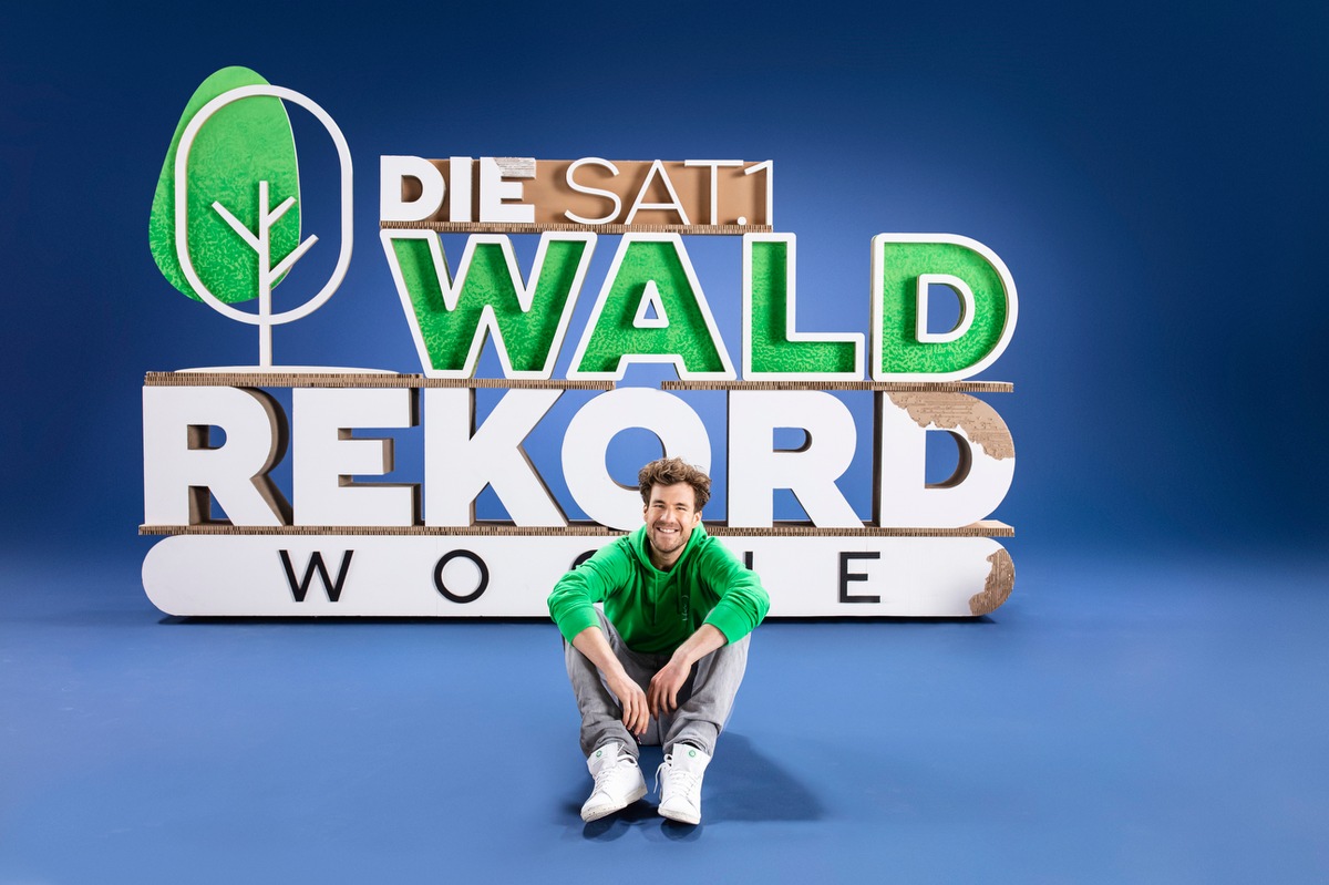 #TeamZukunft: Luke Mockridge, Rea Garvey, Sarah Lombardi, Alvaro Soler, Marlene Lufen und weitere Stars rufen ab heute zu Baumspenden auf / Start der Multichannel-Kampagne zur &quot;SAT.1 Waldrekord-Woche&quot;