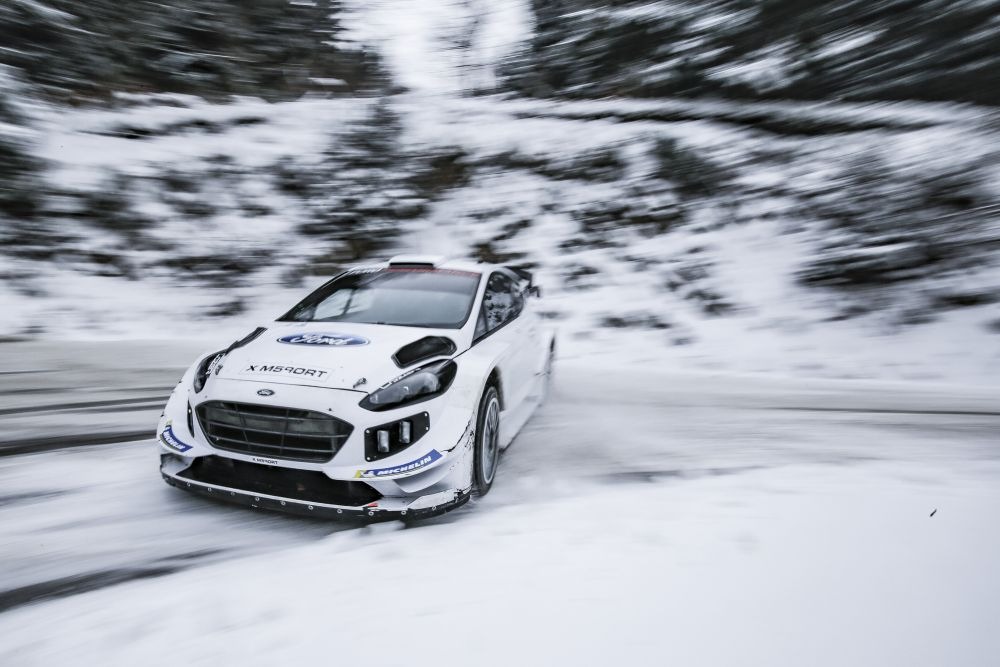 M-Sport Ford peilt mit dem Fiesta WRC eine starke Rallye Monte Carlo an (FOTO)