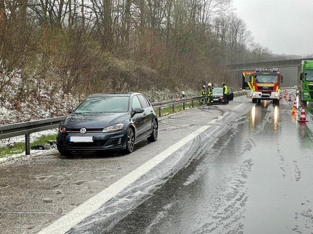 FW-EN: Verkehrsunfall auf der Autobahn A43