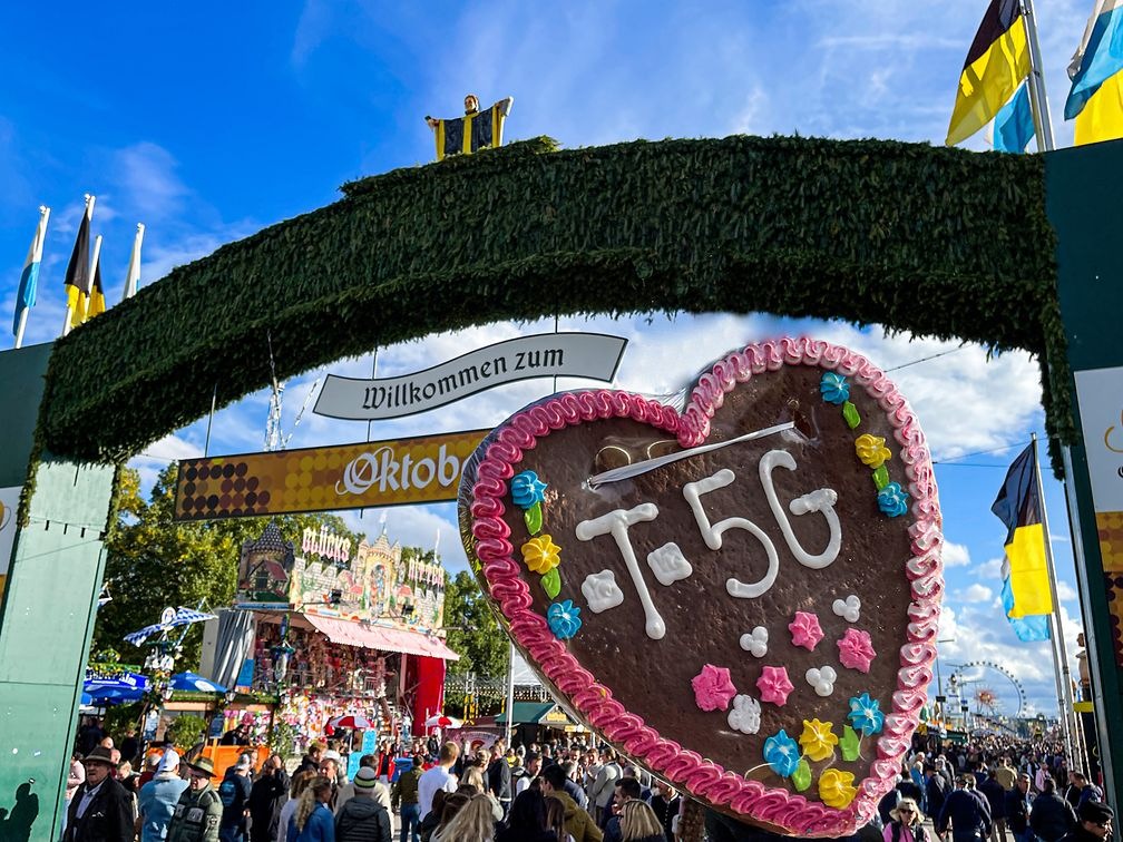 Wiesn-Netz der Telekom ist startklar