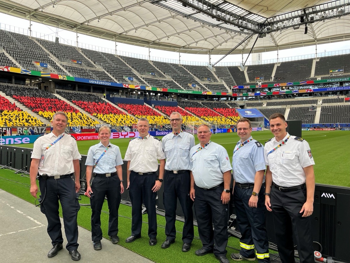 FW-M: Feuerwehren ziehen positive Bilanz zur Fußball-Europameisterschaft &quot;UEFA EURO 2024&quot;