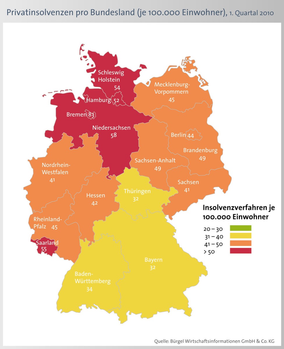 Die Lage der Konsumenten bleibt angespannt: Privatinsolvenzen steigen deutlich (mit Bild)