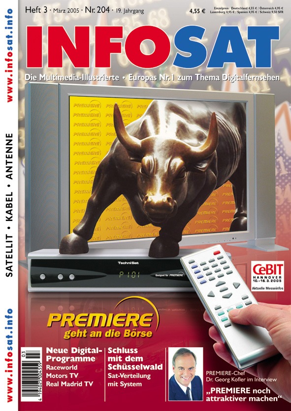 INFOSAT - heute neu am Kiosk! / Lesen Sie toppaktuell in Europas Nr. 1 zum Thema Digitalfernsehen: