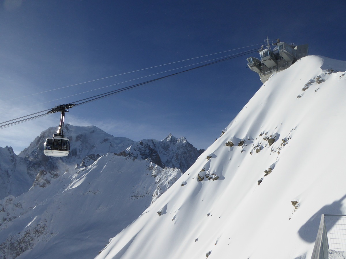 Skyway Monte Bianco / Wo der Himmel zum Greifen nah ist