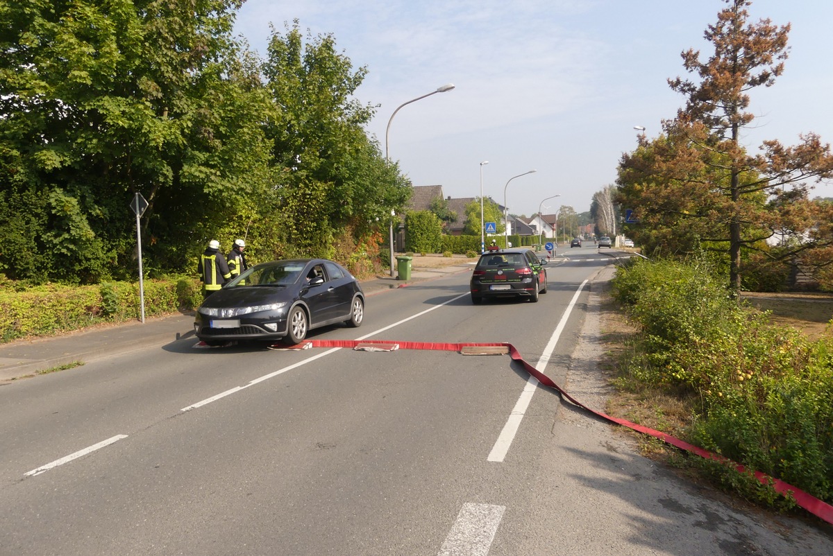 FW-DT: Brand in Spänebunker