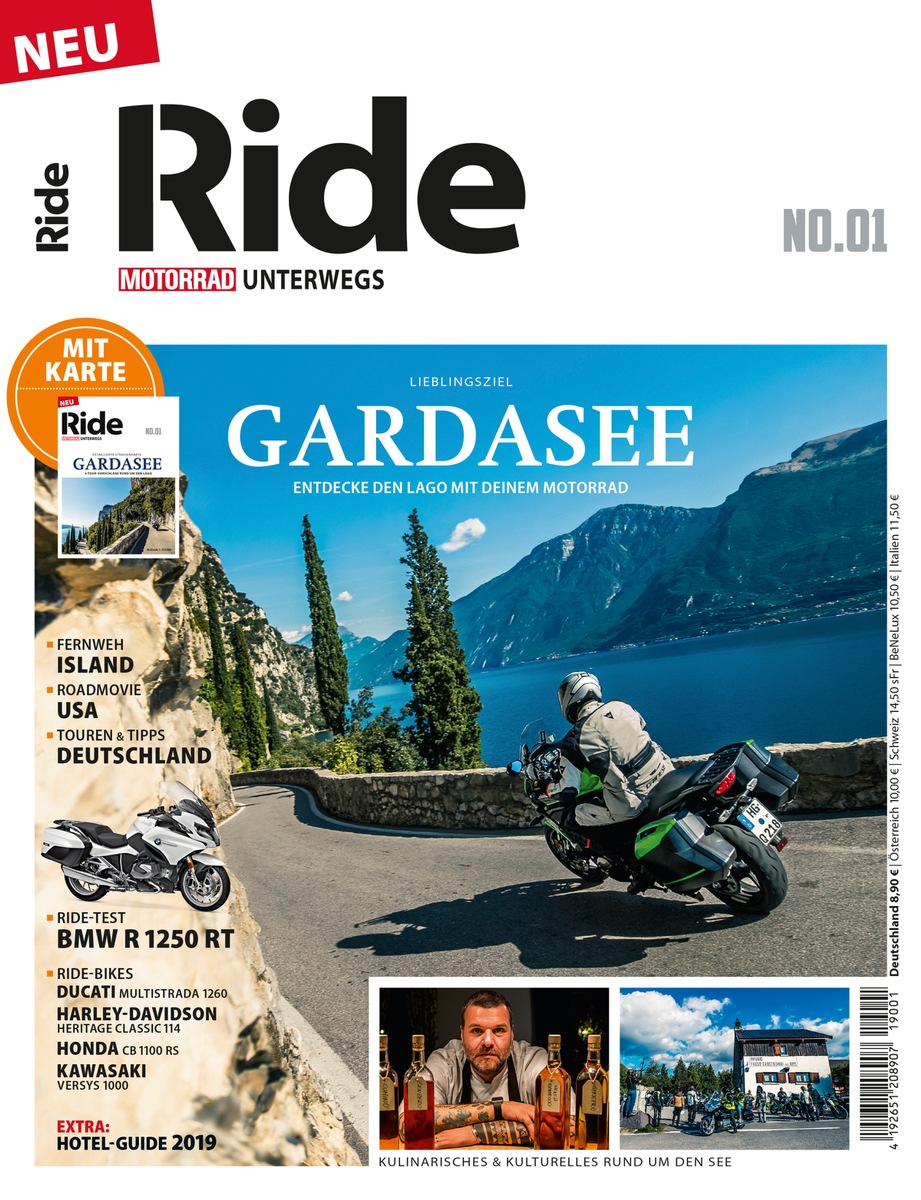 MOTORRAD geht mit RIDE auf Tour