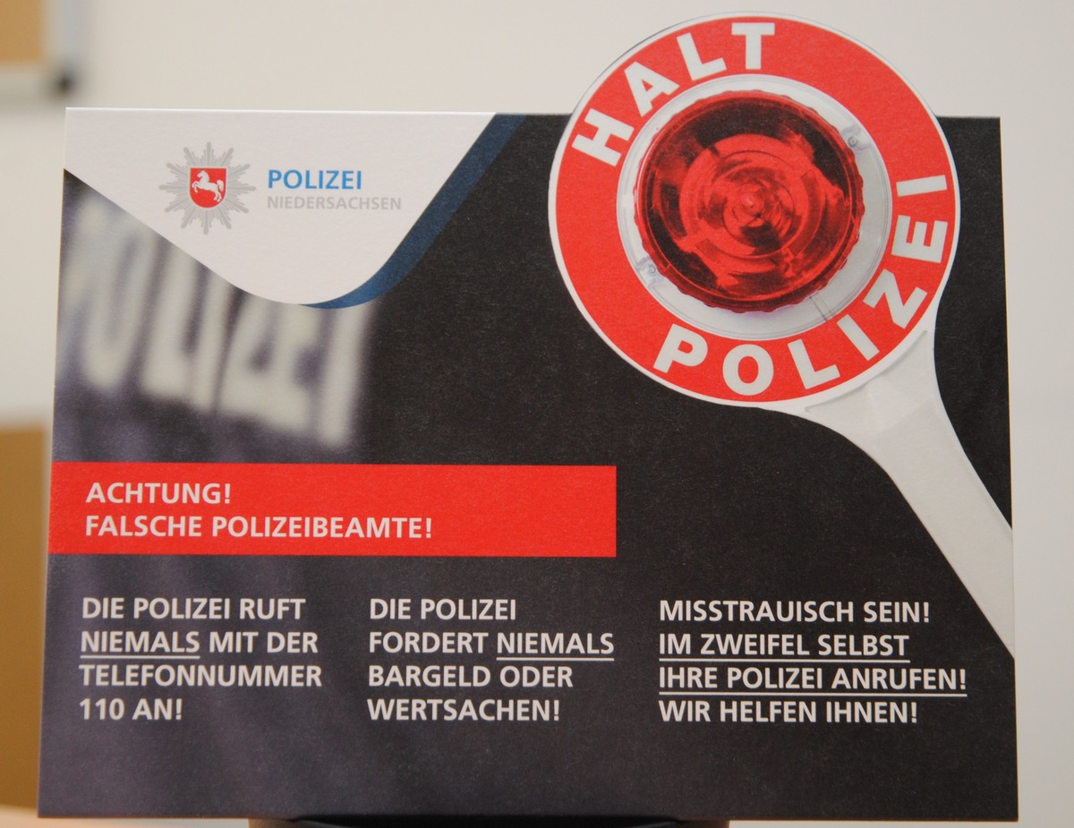 POL-CUX: Polizei Cuxhaven gelingt Festnahme eines falschen Polizeibeamten