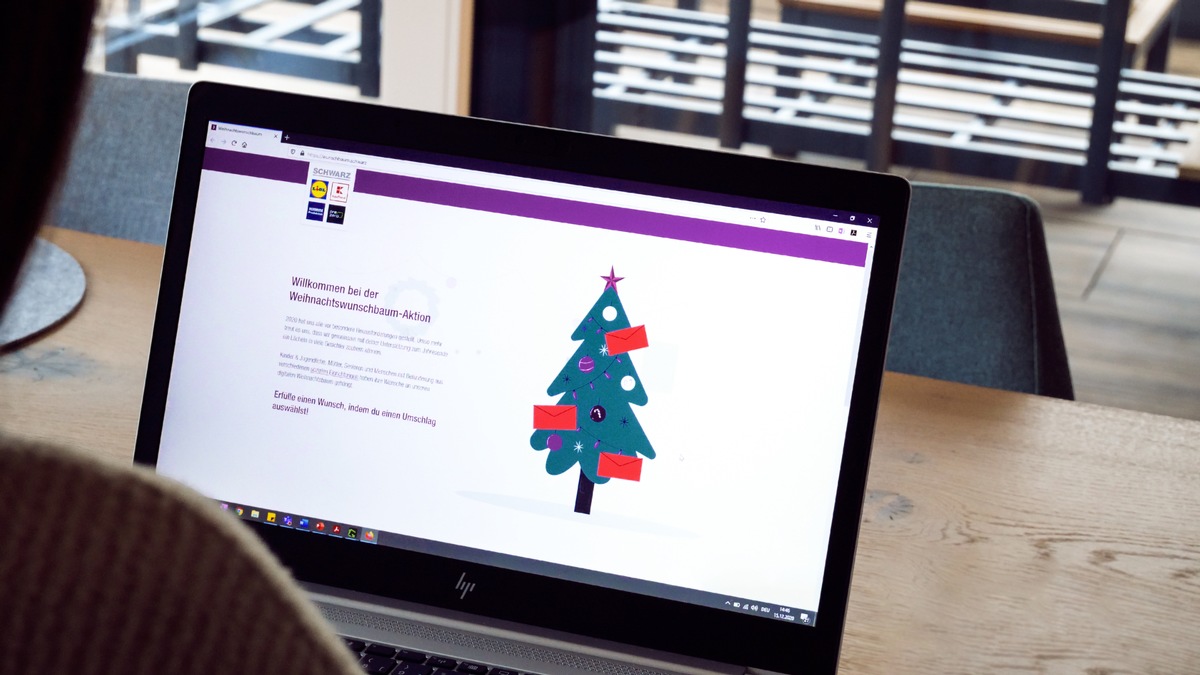 Digitale Wunschbaum-Aktion: Mitarbeiter der Schwarz Gruppe erfüllen rund 2.900 Wünsche