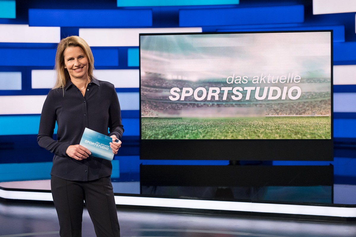 Zehnkampf-Weltmeister Niklas Kaul im &quot;aktuellen sportstudio&quot; des ZDF / 200. Sendung für Moderatorin Katrin Müller-Hohenstein (FOTO)