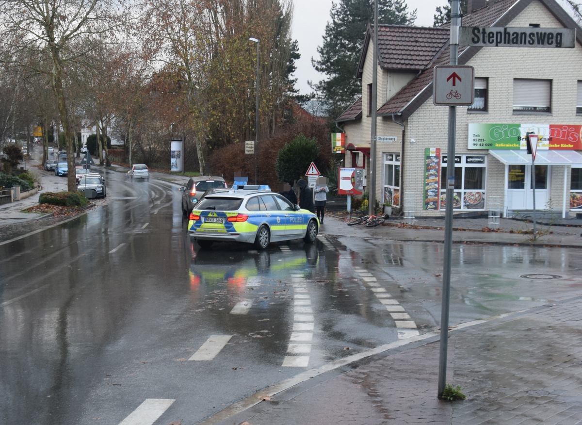 POL-HF: Fahrradfahrer stößt mit Auto zusammen -
38-Jähriger verletzt