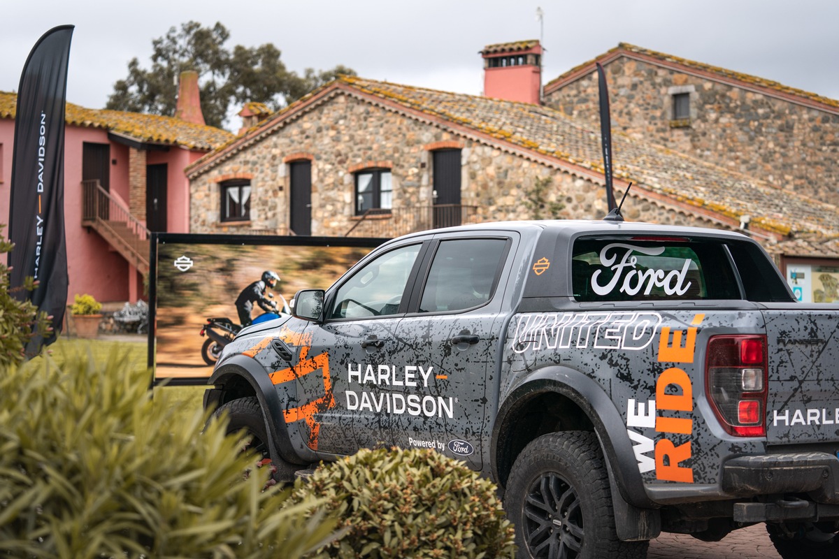 Ford als Mobilitätspartner von Harley-Davidson: Zwei starke Partner