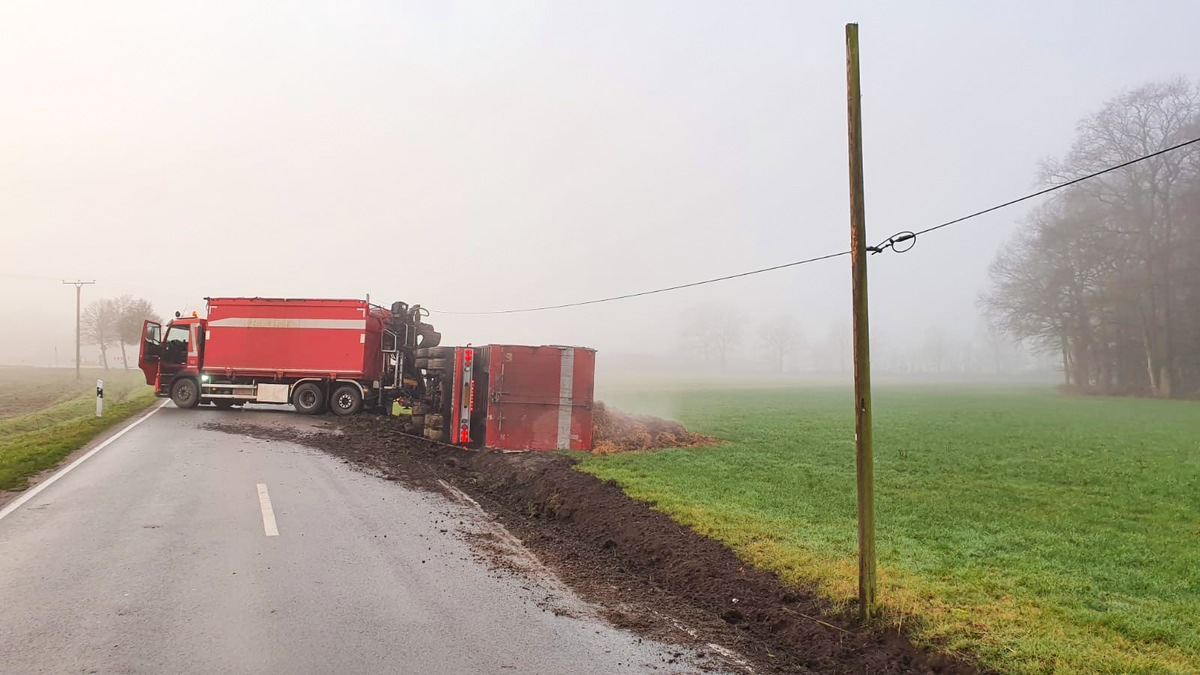 POL-BOR: Gescher - Erste Nachragsmeldung: K6 weiter gesperrt