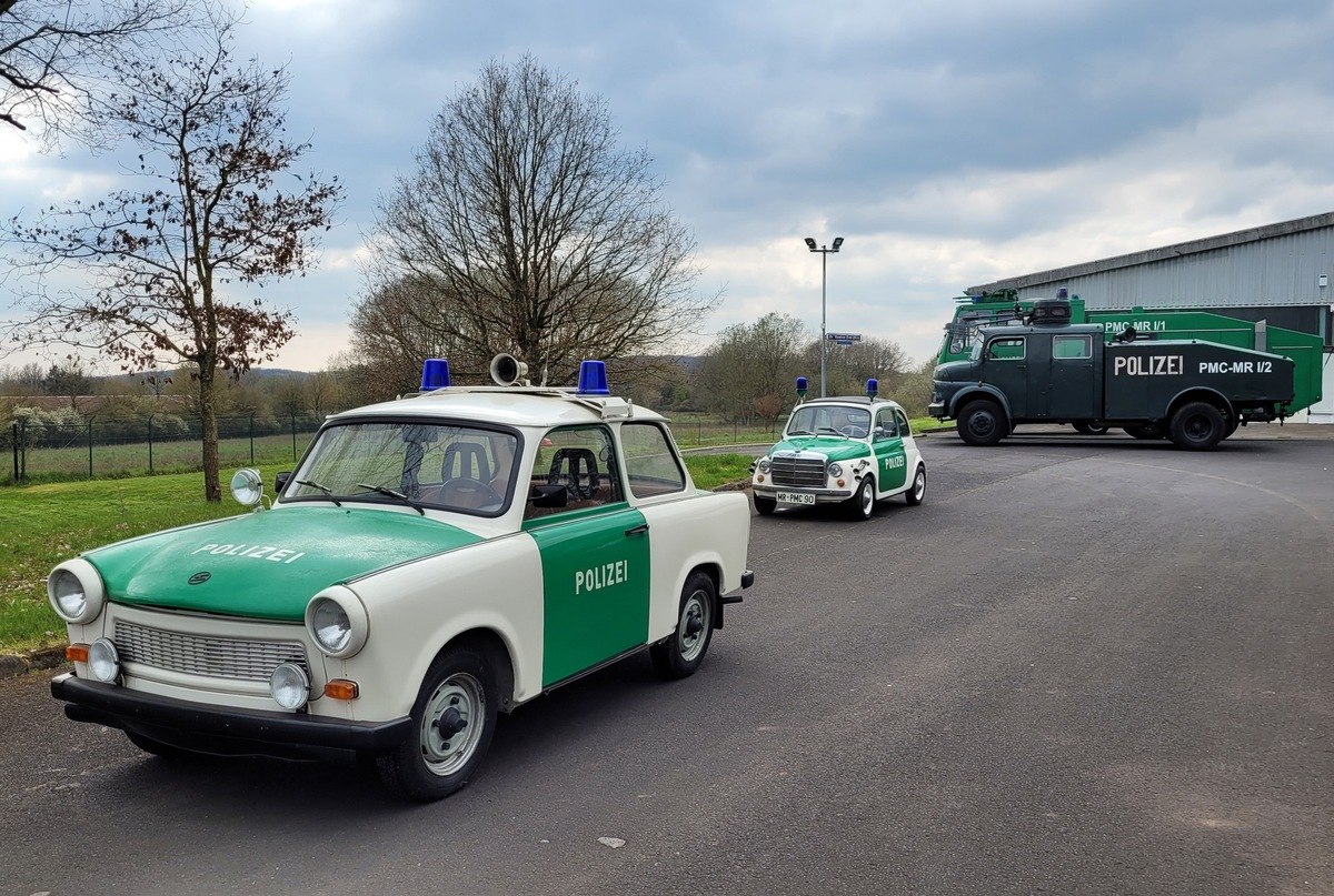 POL-MR: Polizeioldtimer Museum lädt zum Trabi-Treffen am 19. Mai 2024