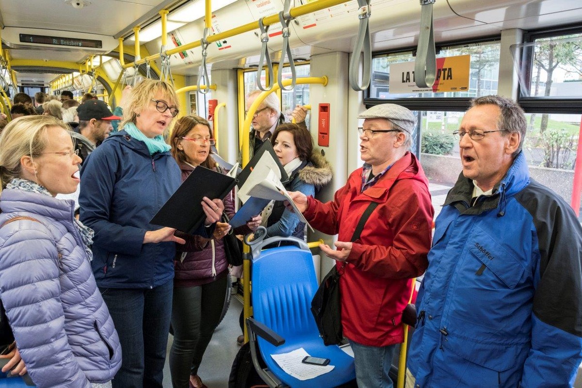 Opernklänge in der Linie 1