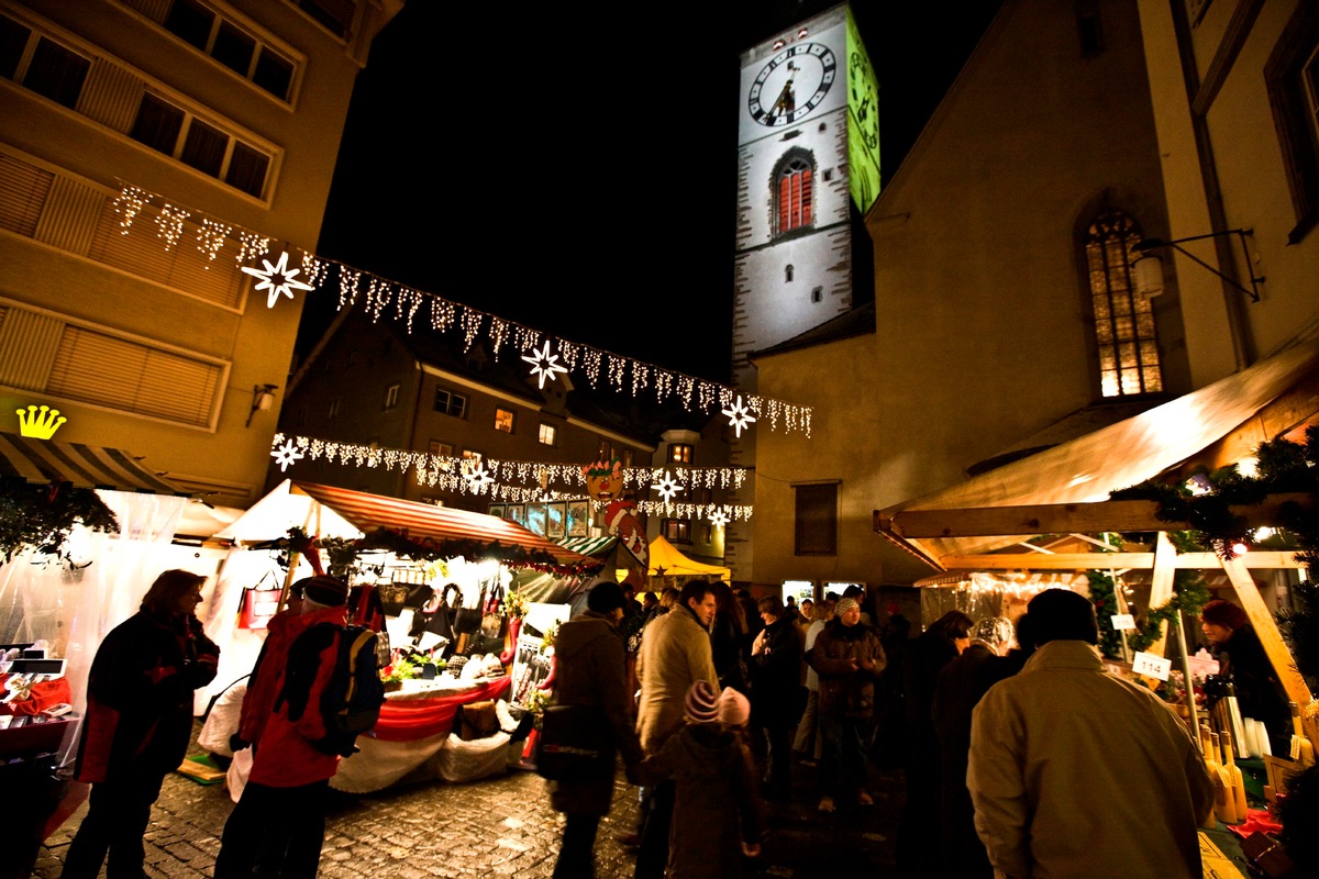 Chur wird mit dem neuen Christkindlimarkt zum Anziehungspunkt während der ganzen Adventszeit (BILD)