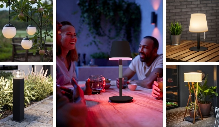 Lichtstimmung für die Outdoorlounge - Lampenwelt.de präsentiert Lichtideen für Freisitz, Gartenwege &amp; Co.