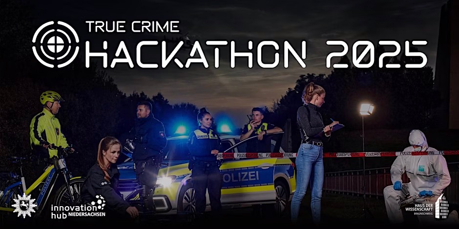 ZPD: True Crime Hackathon der Polizei Niedersachsen / Einladung (geeignet für Foto- und Filmaufnahmen)