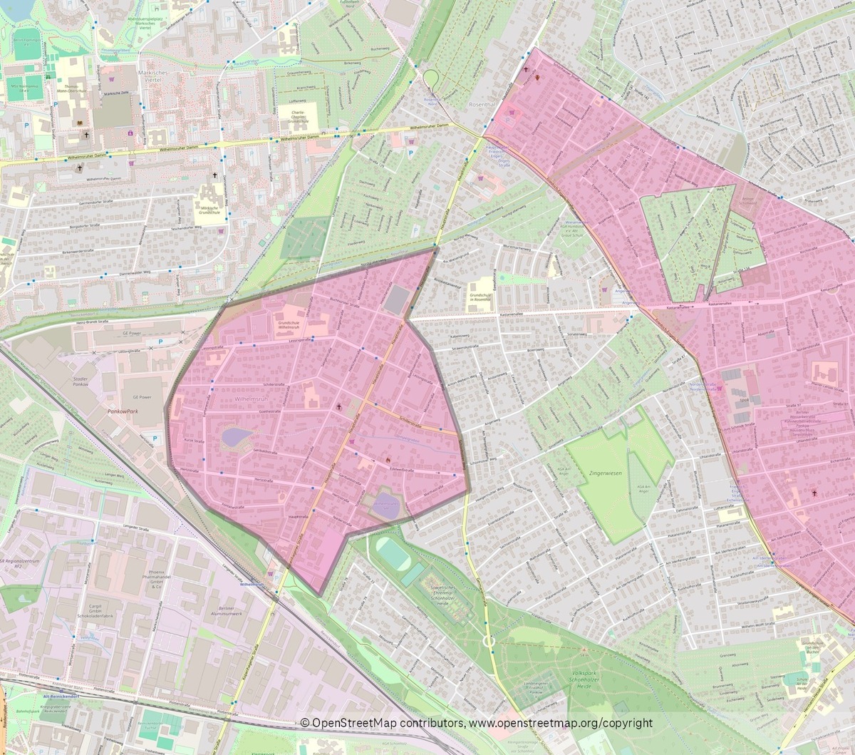 Glasfaser für Berlin Pankow Ortsteil Wilhelmsruh