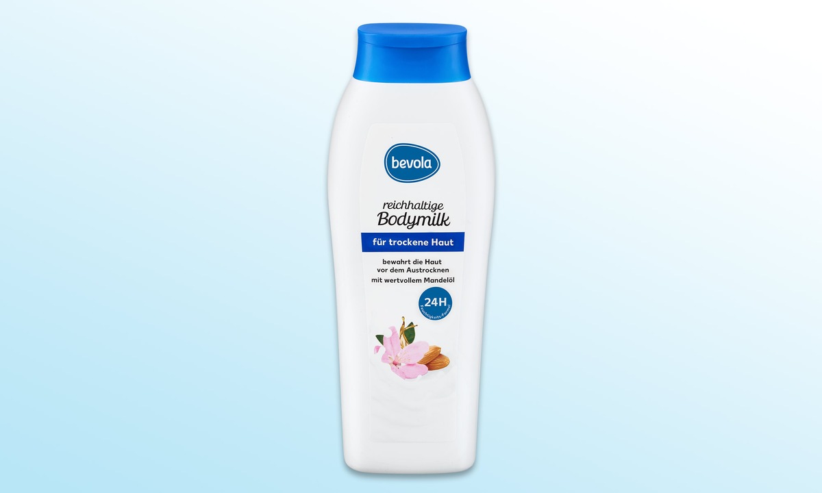 Bevola Bodymilk von Kaufland ist ausgezeichnet / Von Öko-Test mit &quot;sehr gut&quot; bewertet