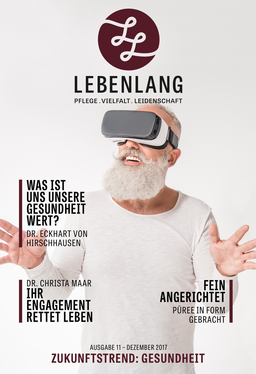 Der Wert der eigenen Gesundheit: Digitales Magazin &quot;Lebenlang&quot; gibt Antworten auf große Fragen