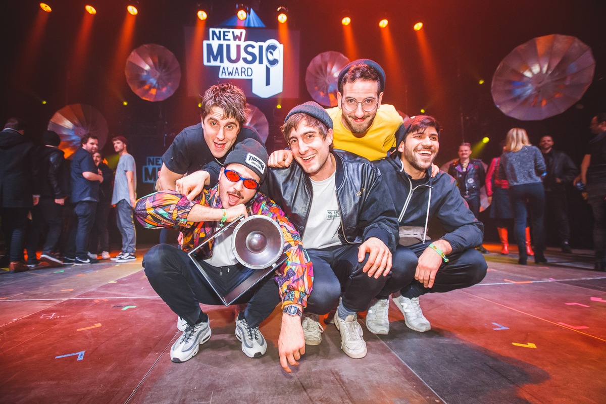 Leoniden gewinnen den New Music Award 2017