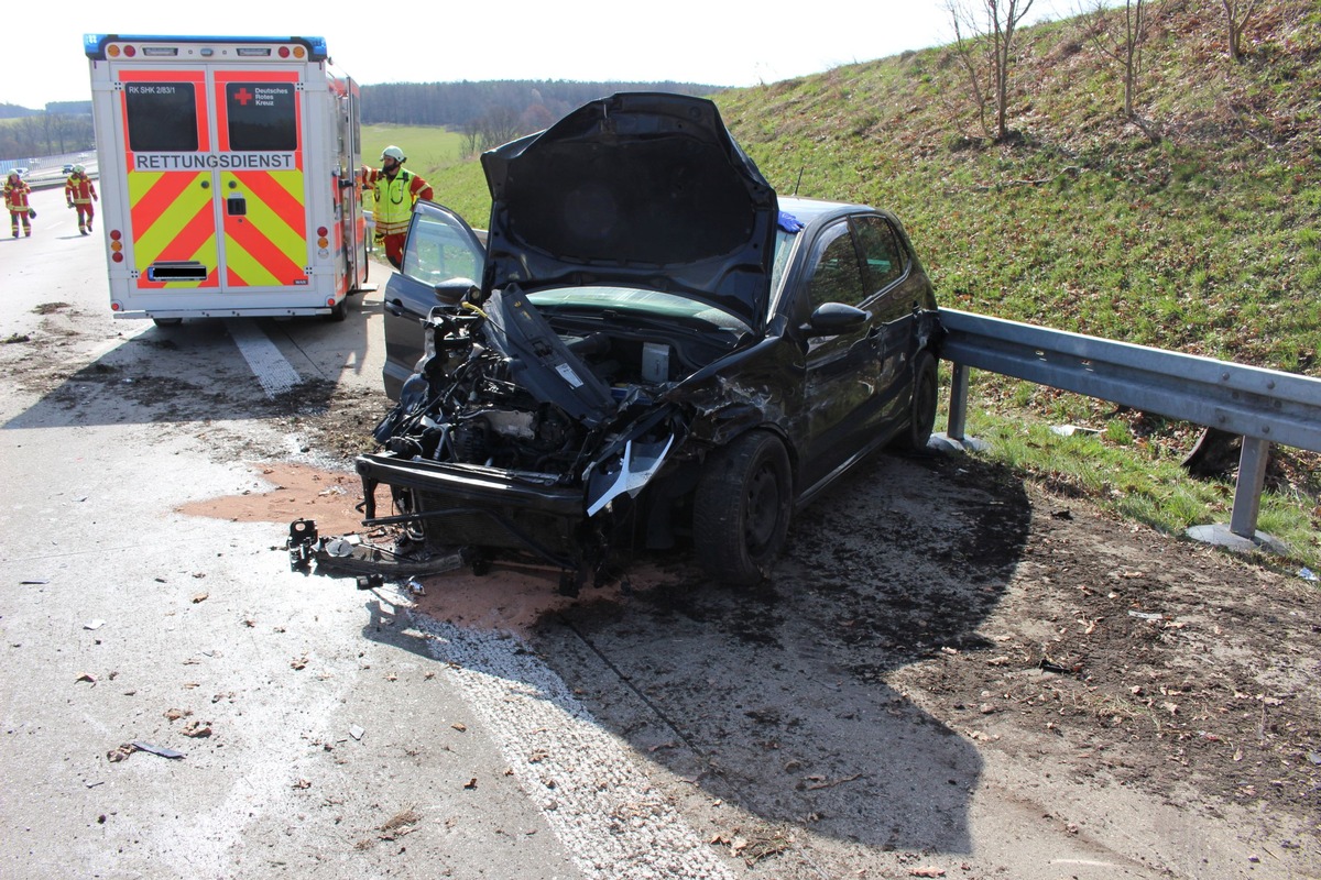 API-TH: Mehrere verletzte Personen nach Unfall auf der Autobahn 9